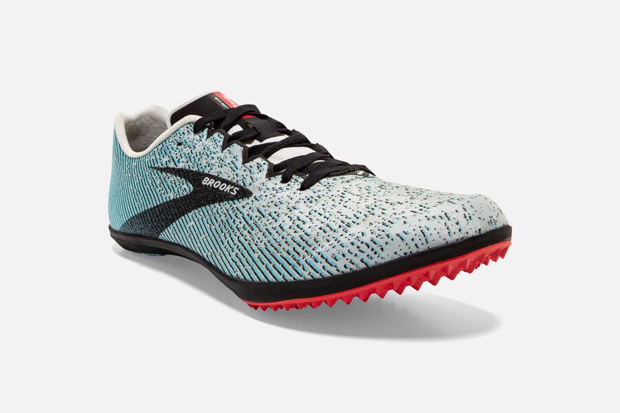 Brooks Mach 19 Spikeless Spikes Loopschoenen Heren - Grijs/Zwart - 210675KLD